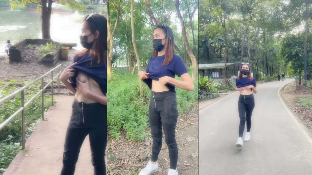 Nature Trip Upang Magpalamig Pero Mukhang Mag-iinit Ang Kasama ni Kumare